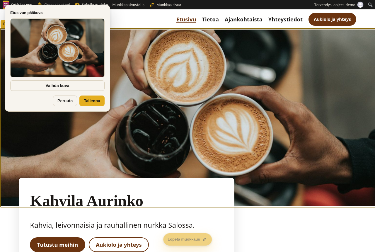 Kuvan vaihto Kynällä